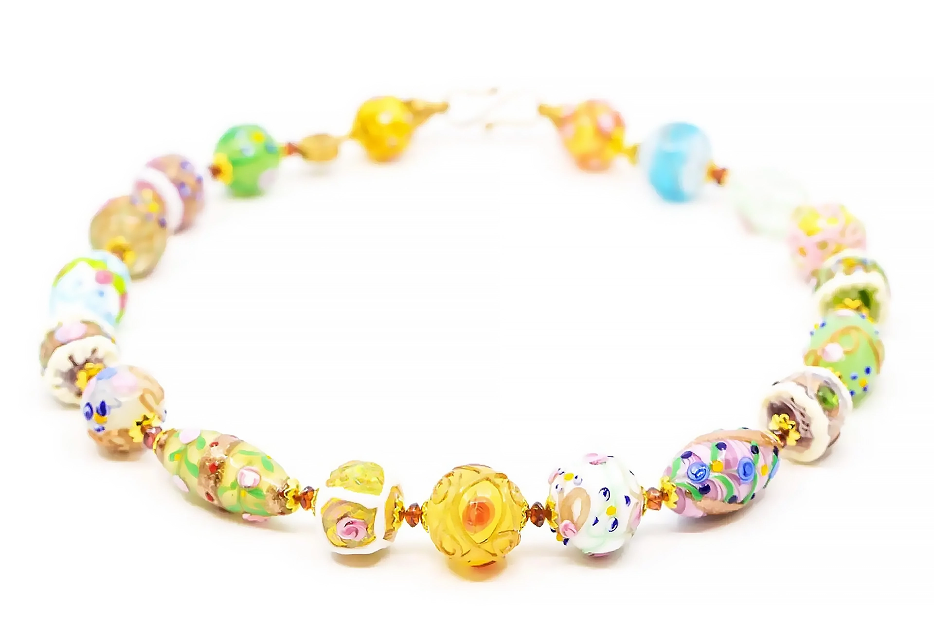 Serenissima Cà Rezzonico choker: the Art of Fiorato