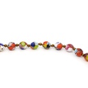 Collana Rosario La Mostra: le Murrine