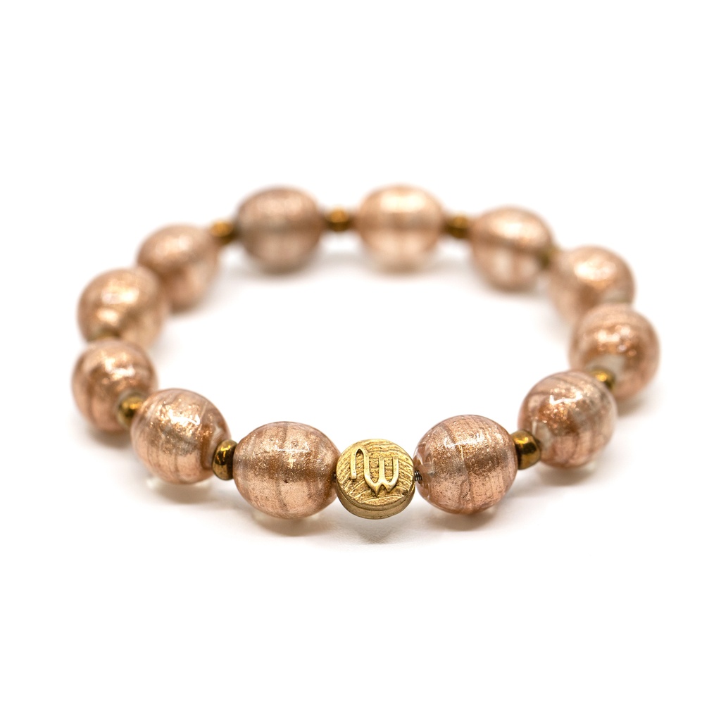 Bracciale La Mostra: l'avventurina marrone