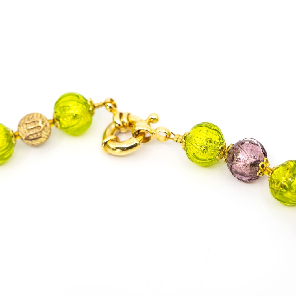 Collana Venezia Grimani: alabastro fiorato