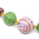Collana Venezia Grimani: alabastro fiorato