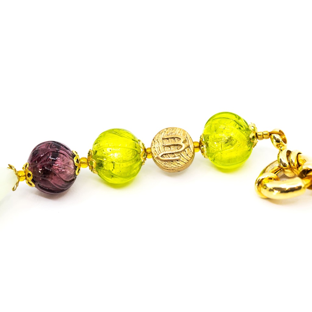 Collana Venezia Grimani: alabastro fiorato