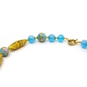 Collana Venezia Grimani: acquamarina decorata