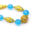 Collana Venezia Grimani: acquamarina decorata