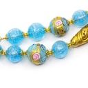 Collana Venezia Grimani: acquamarina decorata