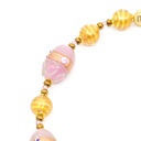 Collana Venezia Grimani: alabastro fiorato
