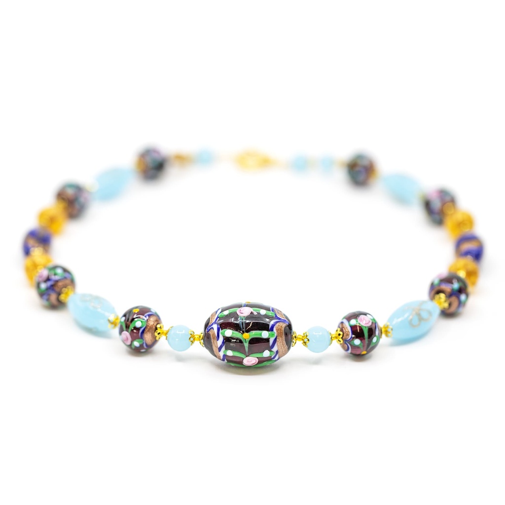 Collana Venezia Pisani: delicato fiorire
