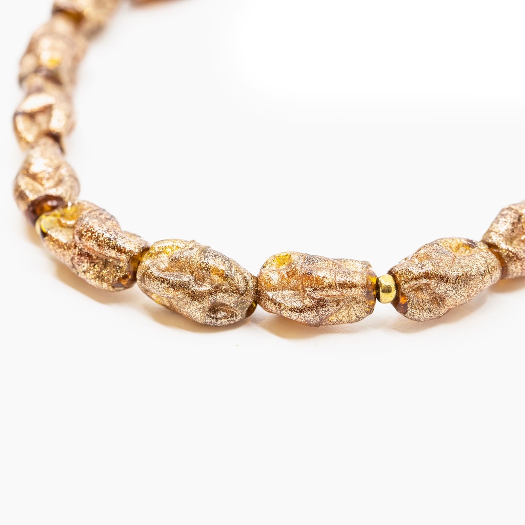 Collana Perle d'Epoca Cà Pesaro: l'unicità dell' avventurina