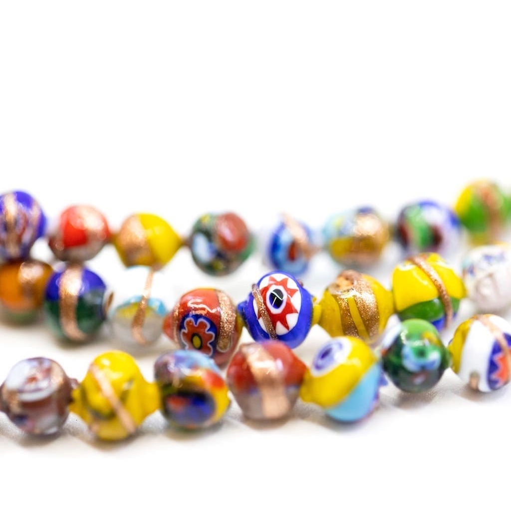 Girocollo Perle d’Epoca Cà Pesaro con murrine originali