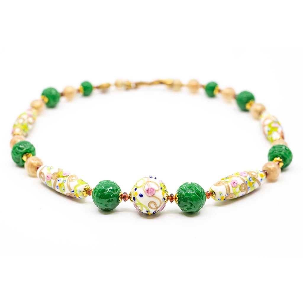 Collana Serenissima Ducale: il fiorato d'arte