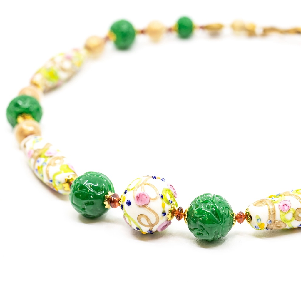 Collana Serenissima Ducale: il fiorato d'arte