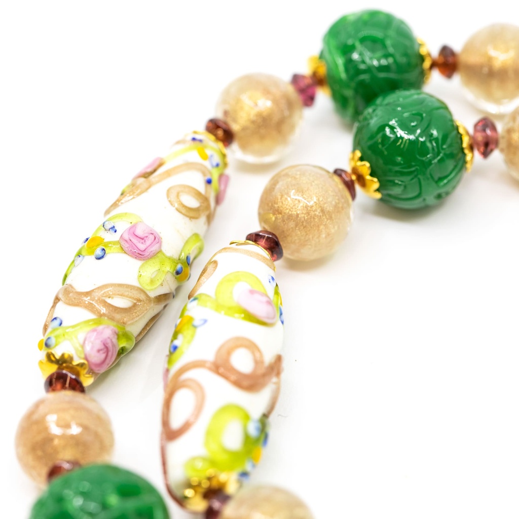 Collana Serenissima Ducale: il fiorato d'arte