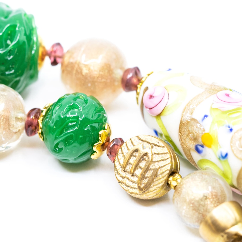 Collana Serenissima Ducale: il fiorato d'arte