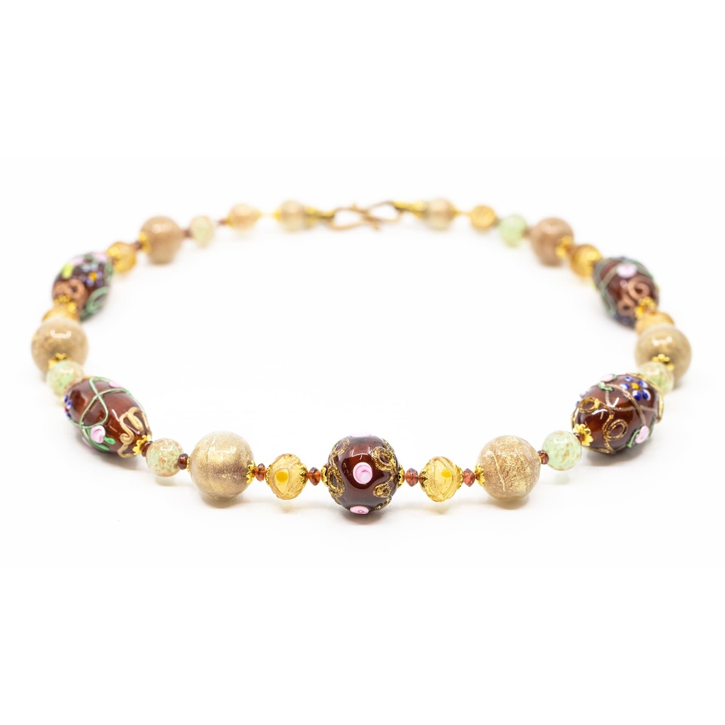 Collana Serenissima Ducale: il fiorato d'arte