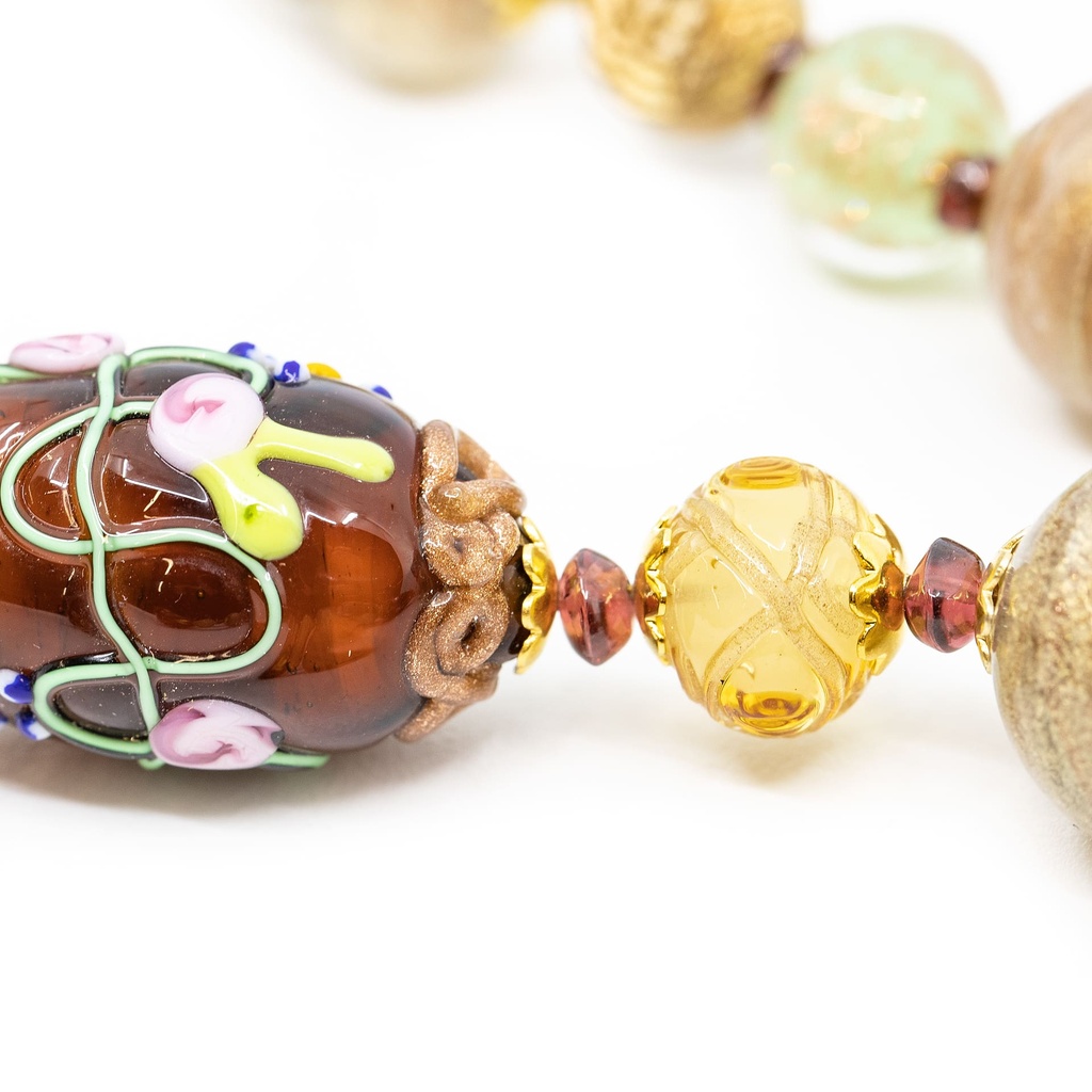 Collana Serenissima Ducale: il fiorato d'arte