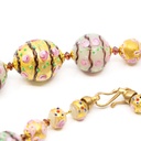 Collana Serenissima Fenice: boccioli di rosa