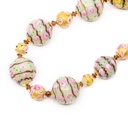 Collana Serenissima Fenice: boccioli di rosa