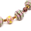 Collana Serenissima Fenice: boccioli di rosa