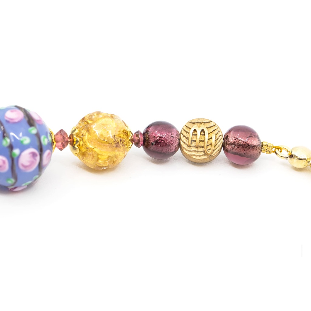 Collana Serenissima Fenice: boccioli di rosa