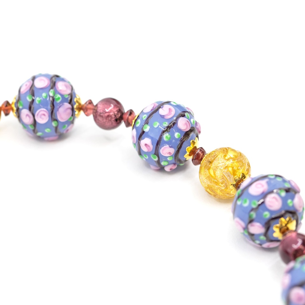 Collana Serenissima Fenice: boccioli di rosa