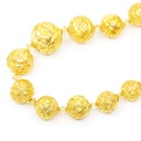 Collana Serenissima Fenice: decori su foglia oro