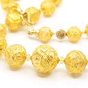 Collana Serenissima Fenice: decori su foglia oro