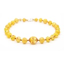 Collana Serenissima Fenice: decori su foglia oro