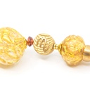 Collana Serenissima Fenice: decori su foglia oro