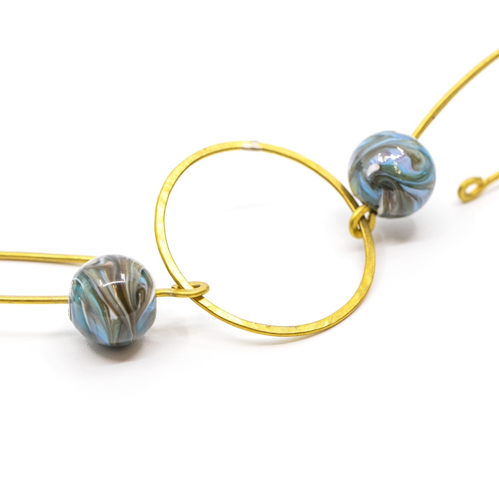 Collana Alchimia Upcycling: il riutilizzo del vetro di fornace