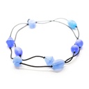 Collier Pret à Porter Laguna: les couleurs des perles sablées