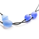 Collier Pret à Porter Laguna: les couleurs des perles sablées