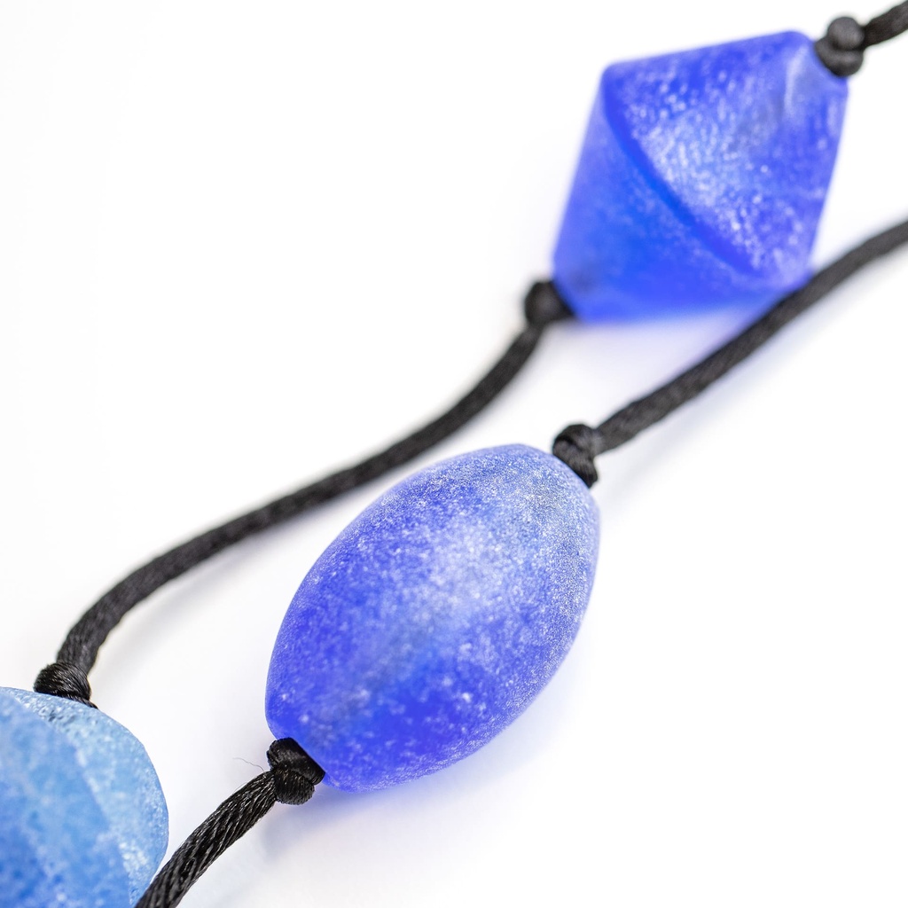 Collier Pret à Porter Laguna: les couleurs des perles sablées