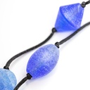 Collier Pret à Porter Laguna: les couleurs des perles sablées