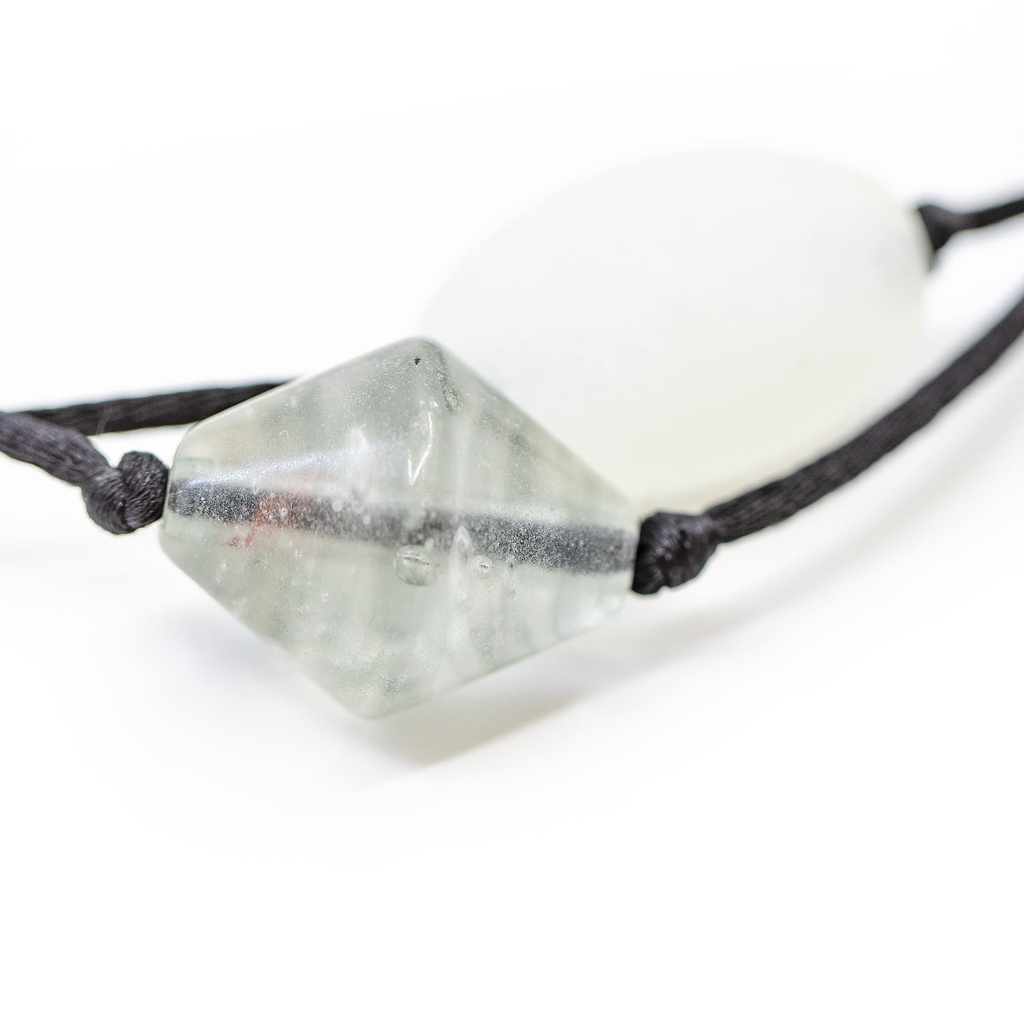 Collier Pret à Porter Laguna: les couleurs des perles sablées