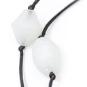 Collier Pret à Porter Laguna: les couleurs des perles sablées