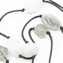Collier Pret à Porter Laguna: les couleurs des perles sablées