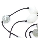 Collier Pret à Porter Laguna: les couleurs des perles sablées