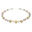 Collana Serenissima Fortuny: filigrane colorate