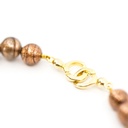 Collana Serenissima Rezzonico: il vetro e le pietre semipreziose