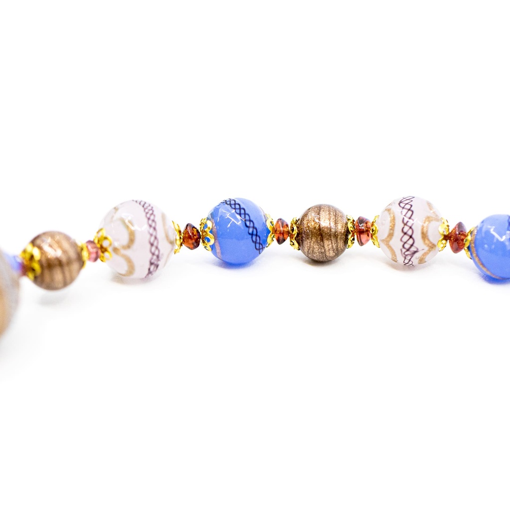 Collana Serenissima Mocenigo: preziosità nei delicati colori