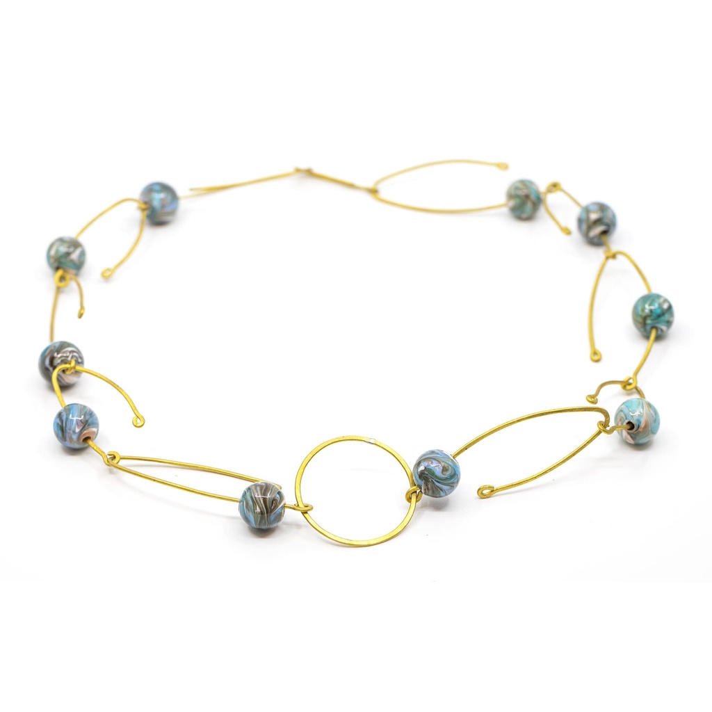 Collana Alchimia Upcycling: il riutilizzo del vetro di fornace