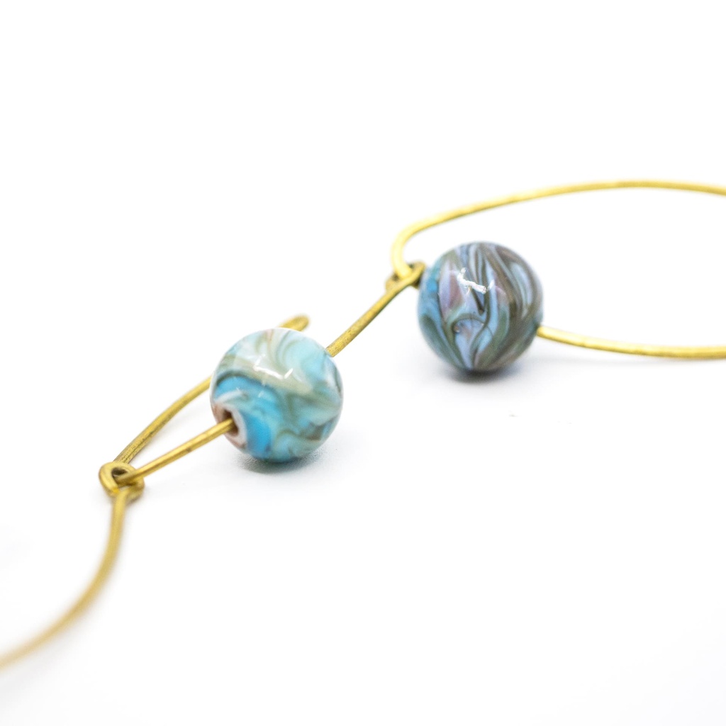 Collana Alchimia Upcycling: il riutilizzo del vetro di fornace