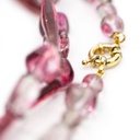 Collana La Mostra rubino dal design contemporaneo