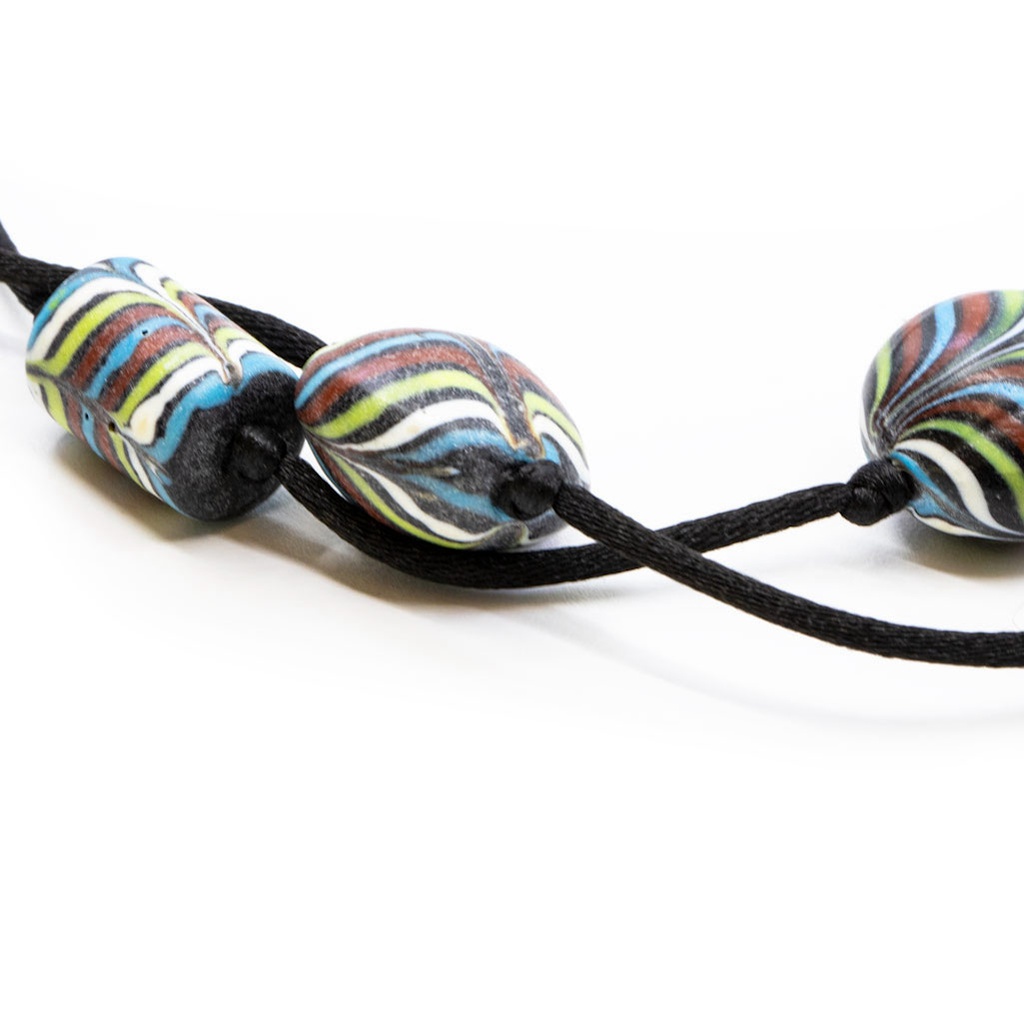 Collana Perle Etniche di Baratto dette “fenicie”