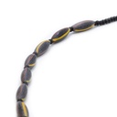 Collana Perle Etniche e di Baratto con olivette a finitura anticata