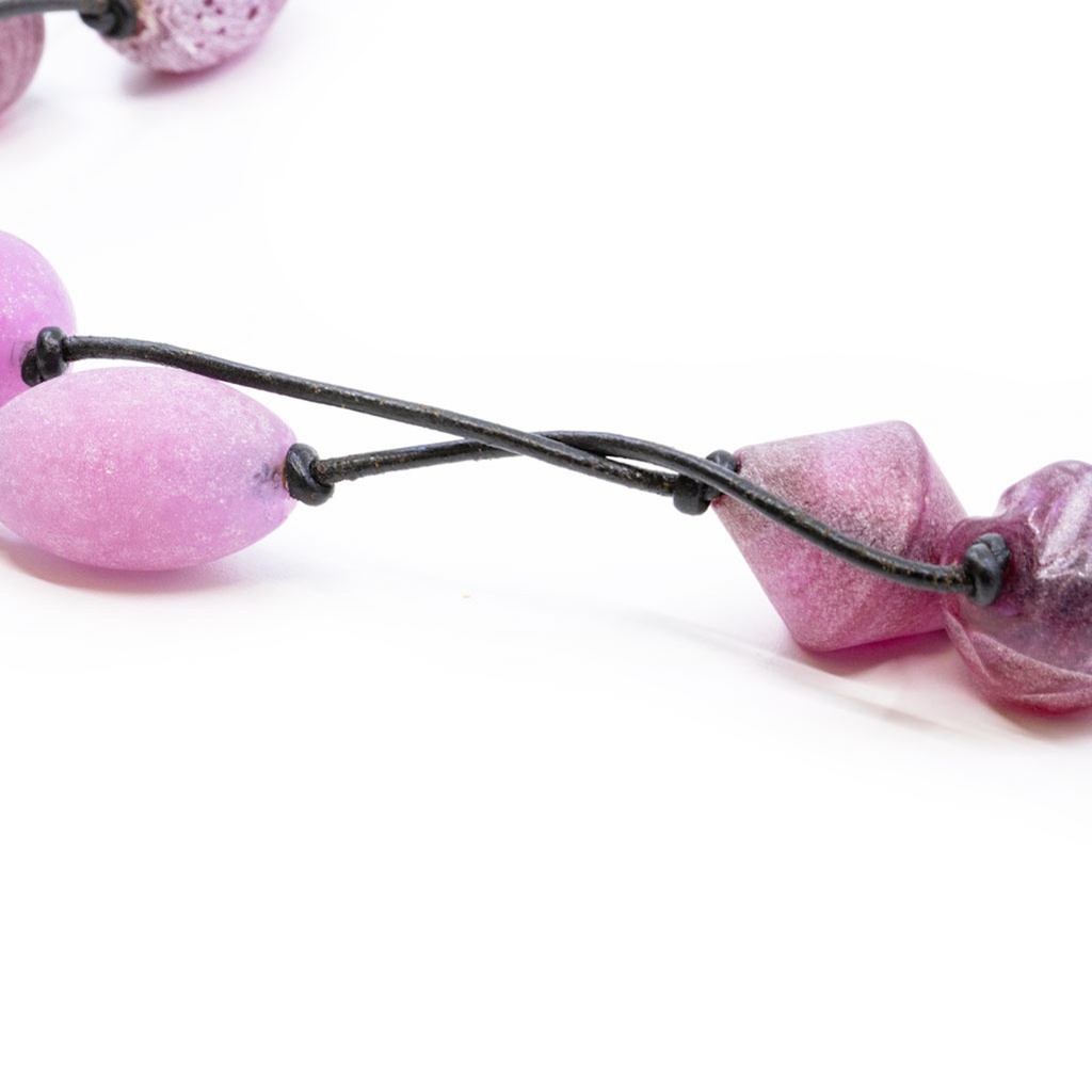 Collana Pret à Porter Laguna: i colori delle perle sabbiate