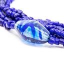 Collana Ispirazioni d’Africa composta da tre fili di perle originali