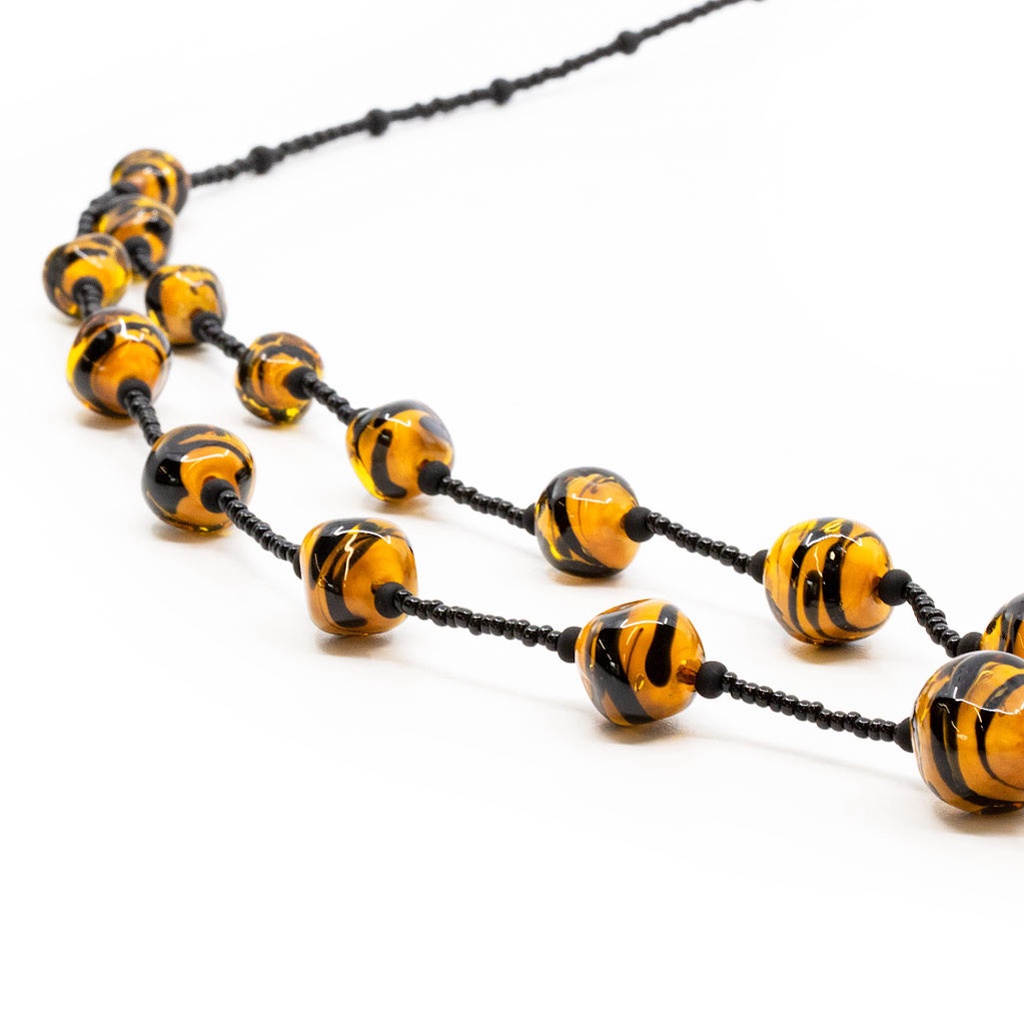 Collana Pret à Porter Rialto con perle design animalier