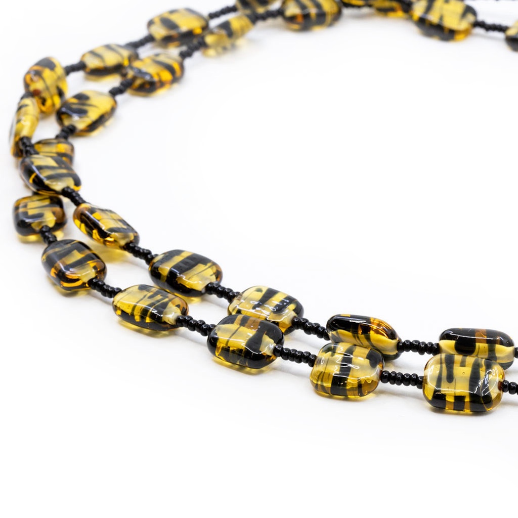 Collana Pret à Porter Rialto con perle design animalier