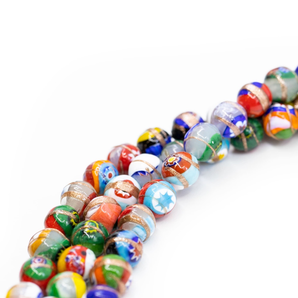 Girocollo Perle d’Epoca Cà Pesaro con murrine originali